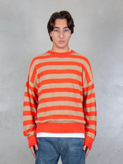 HI Five Maglia <BR/>Striped Crewneck AB23 0803 Hi Five 