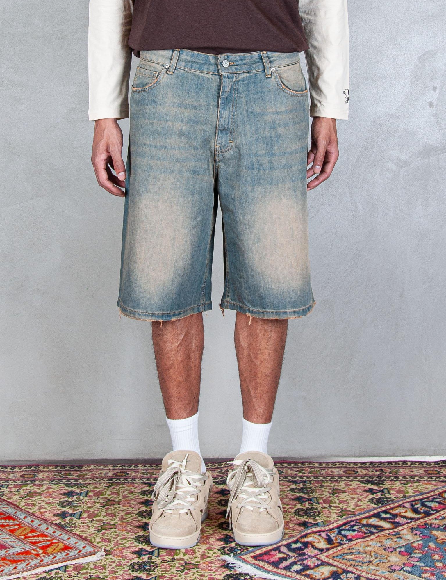 B Short 5pocket B SHORT DISTRESSED Hi Five 