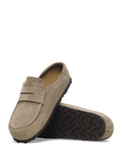 Birkenstock <BR/>Naples Suede NAPLES SUEDE-TAUPE Birkenstock 