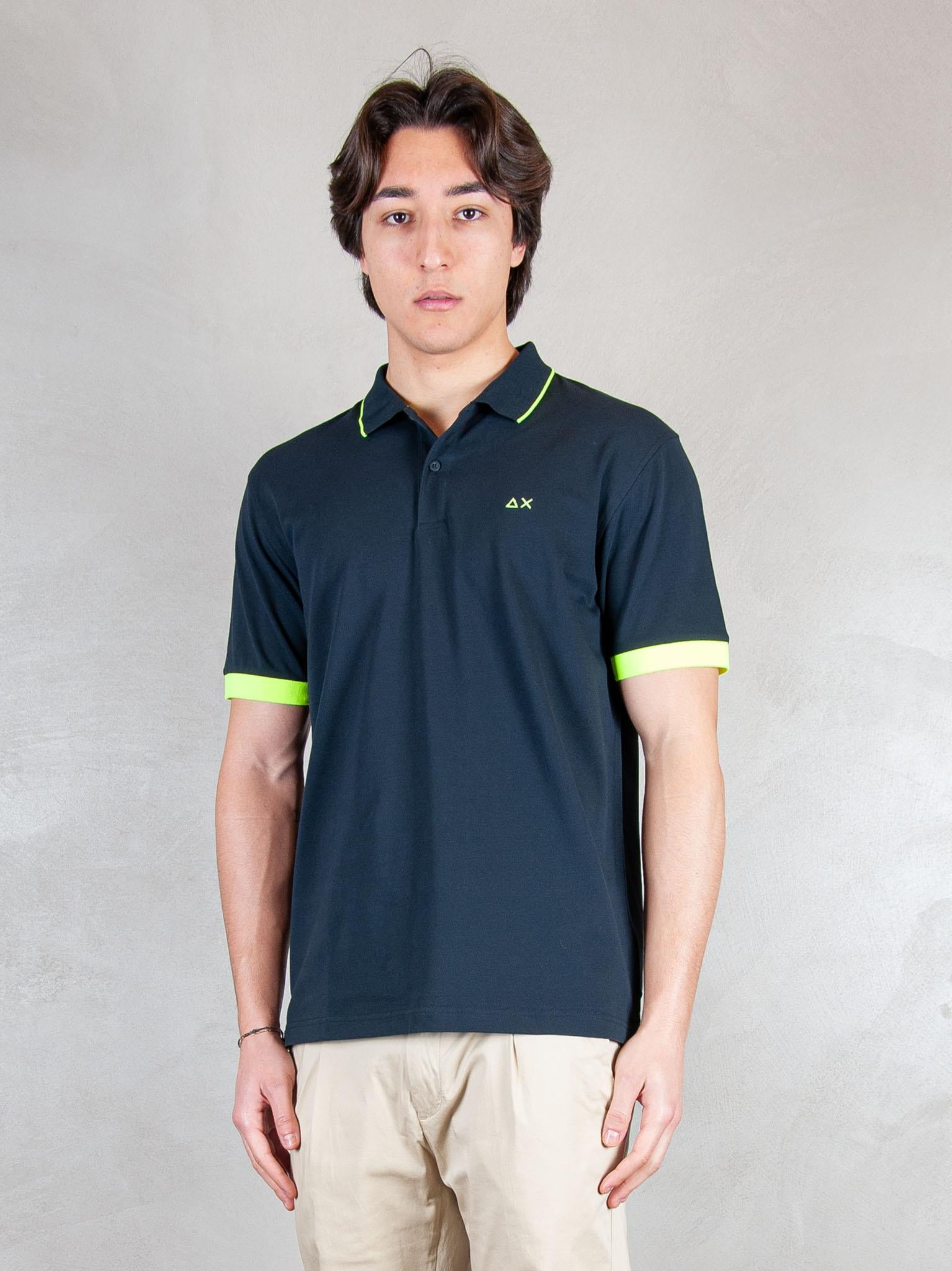 Sun68 Polo Fluo A36120 07 Sun68 