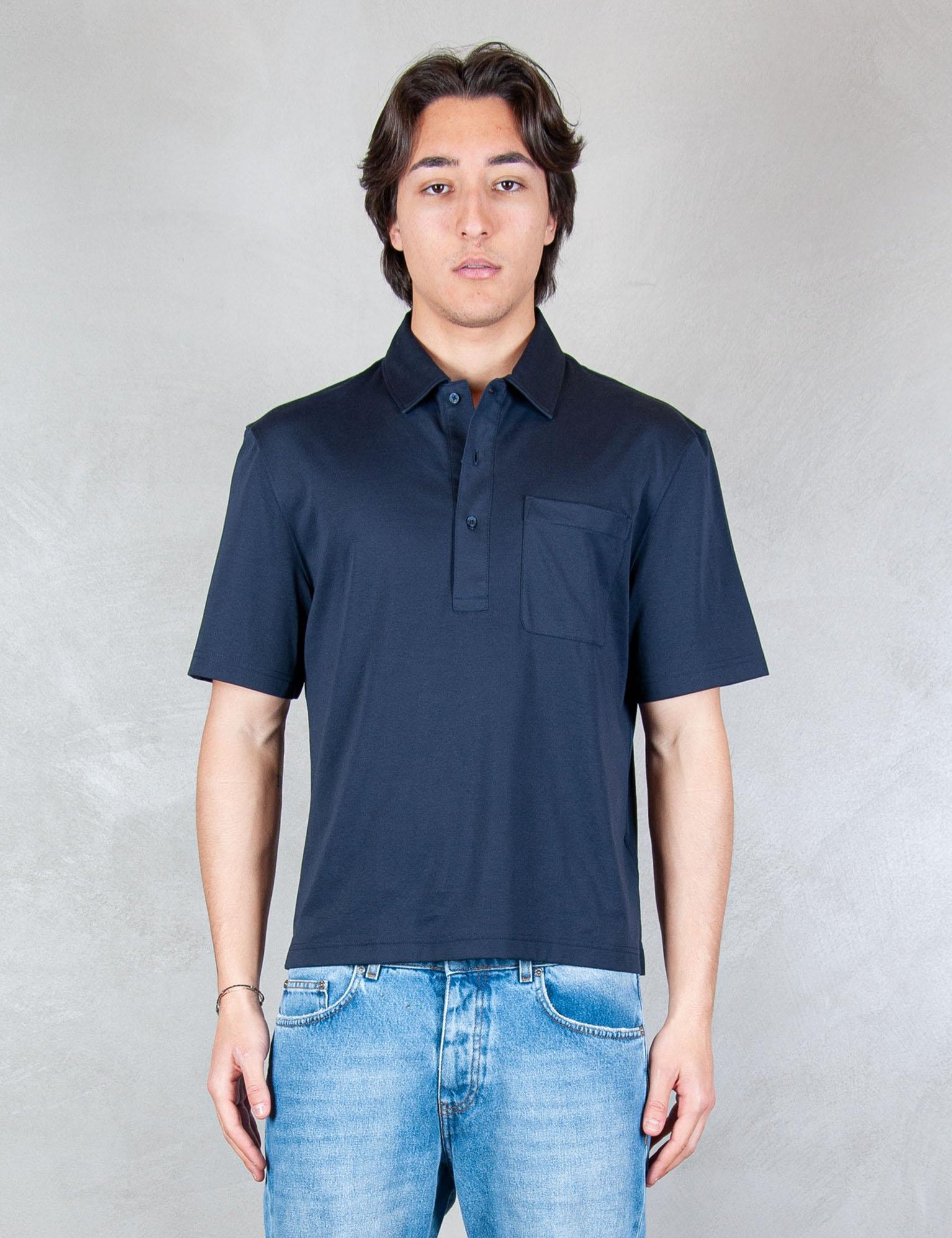 >Over Piquet PE3238 BLUE NAVY Seinse 