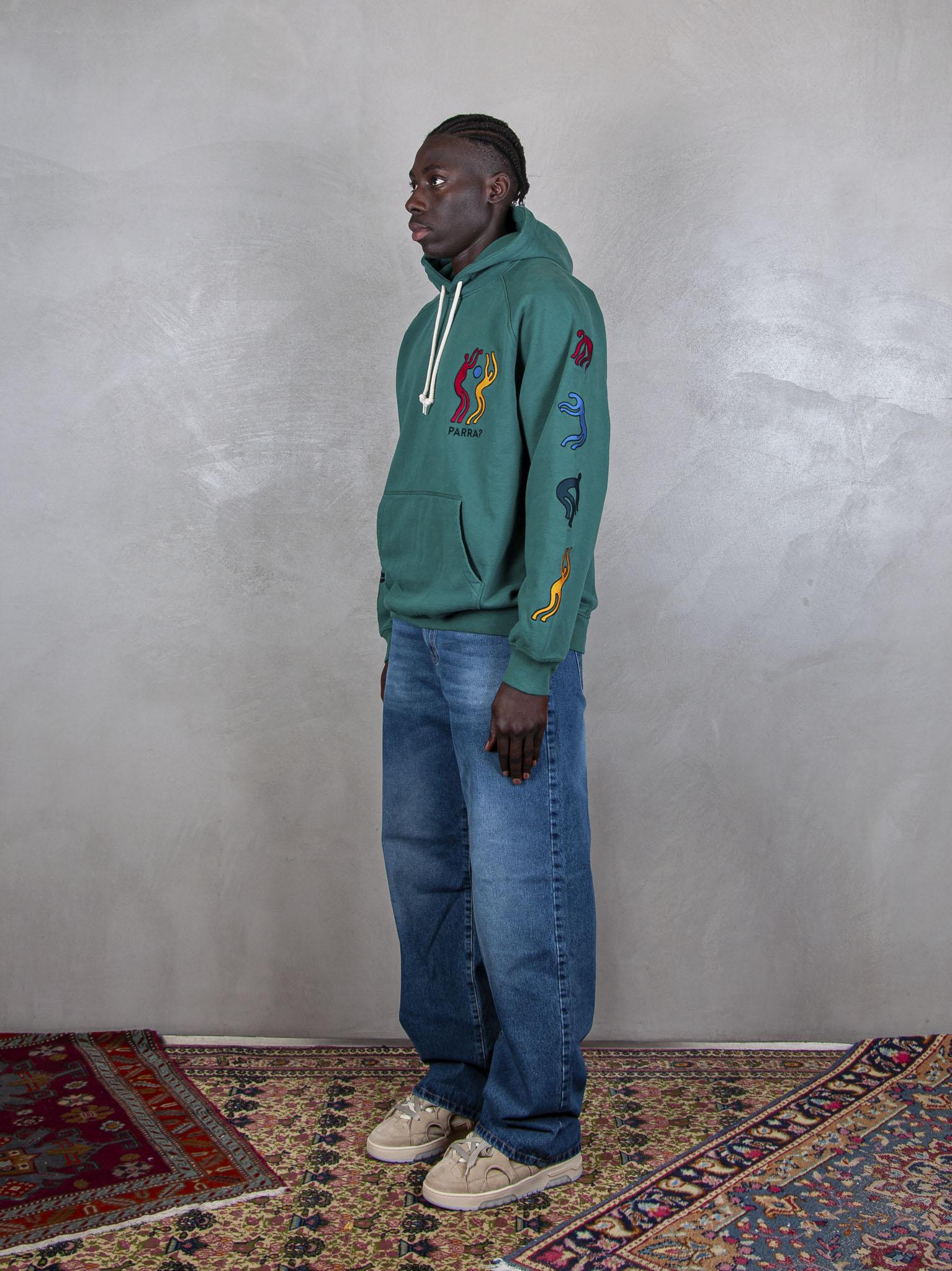 La Chambre Nuit Hooded 53115 WASHED GREEN Parra 