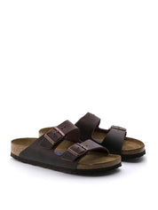 Birkenstock <BR/>Arizona Oiled Leather ARIZONA OILED LTHR-HABANA Birkenstock 