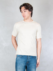 Seinse Tshirt <BR/>Doppio Collo Taglio Vivo TE3304 BEIGE Seinse 
