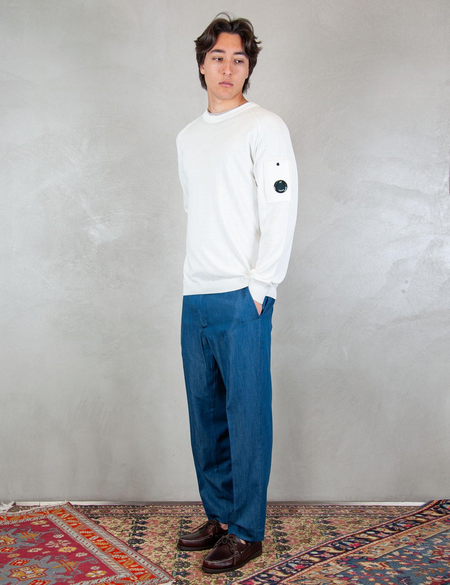 >Crewneck KN105A-0063230 103 C.P. company 