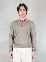 Diana Studio Maglia <BR/>Polo Lino SIN01 455 Diana Studio 