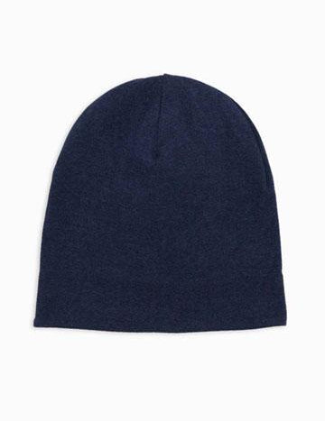 Berretto reversibile unisex pile blu righe multicolor AP104373 31605 Gallo 