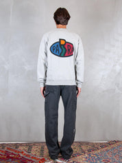 Parra Felpa <BR/>Legs Logo crewneck 54242 HEATHER GREY Parra 