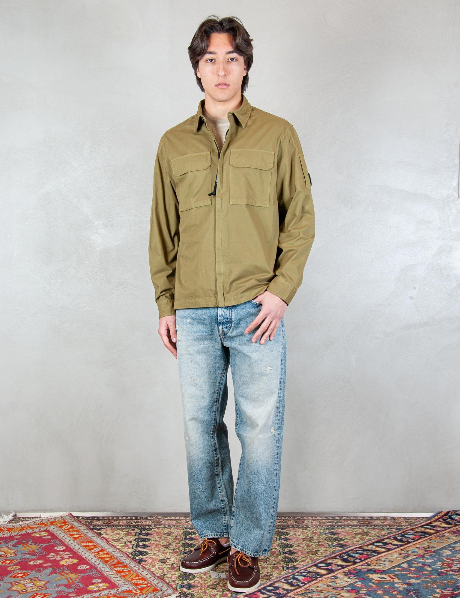 >Overshirt OS156A-110143G 644 C.P. company 
