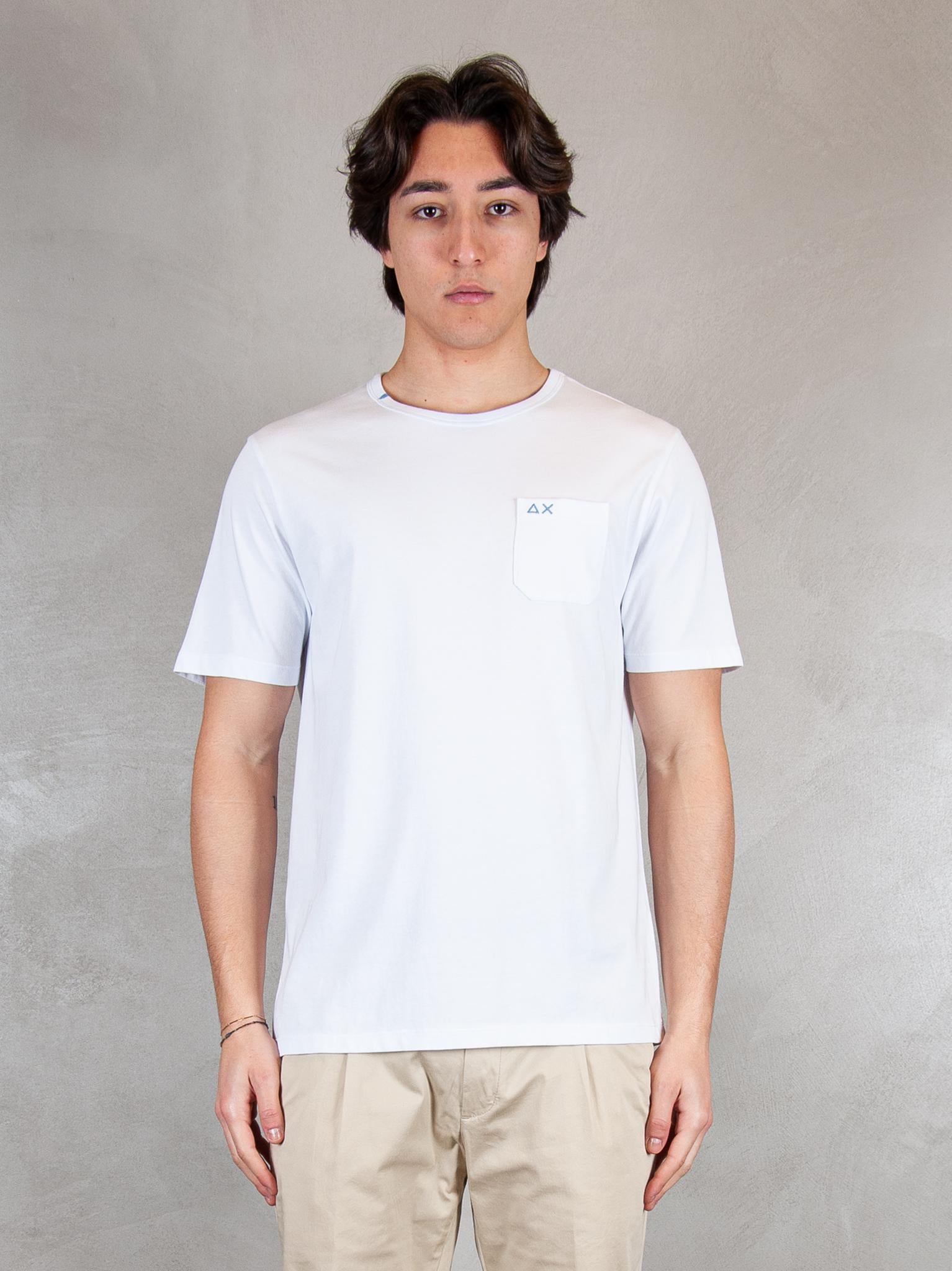 Sun68 T-shirt Taschino T36101 01 Sun68 
