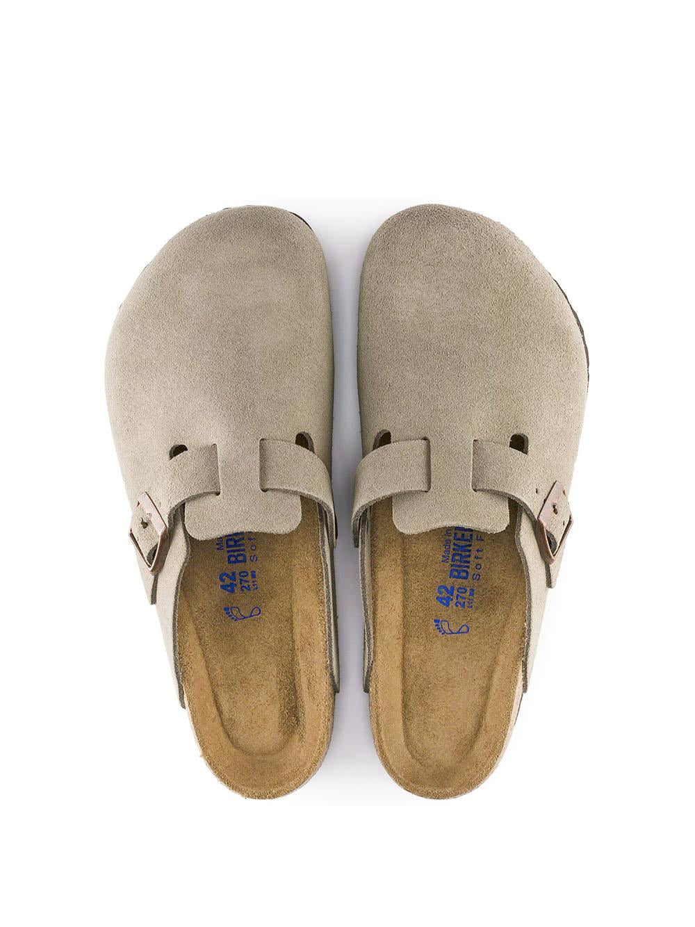 Birkenstock Boston Suede BOSTON SUEDE-TAUPE Birkenstock 