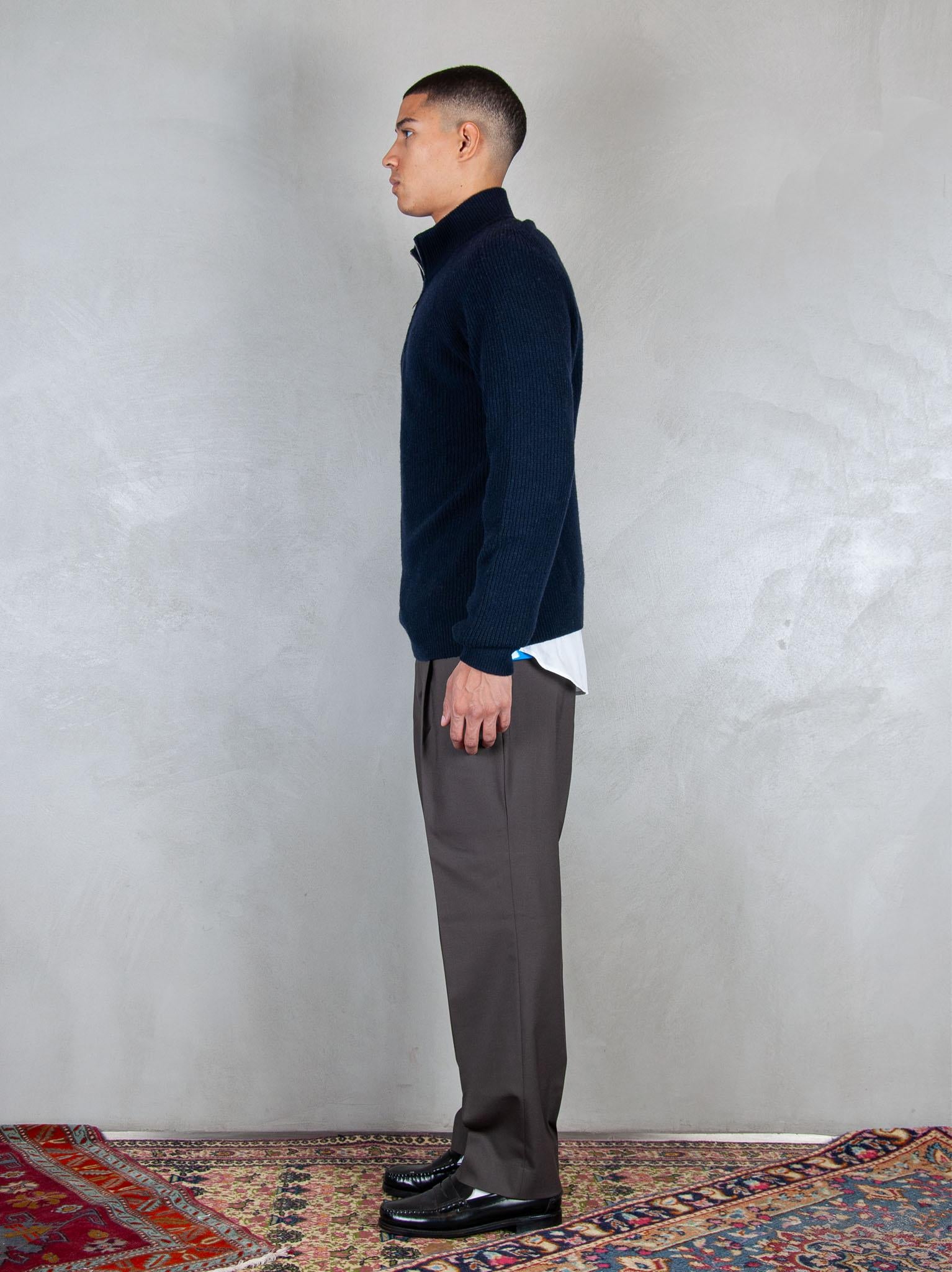 Diana Studio Maglia half zip costa inglese DW24M070050 510 Diana Studio 