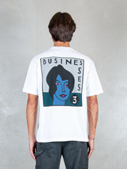 Parra T-shirt <BR/>Nothing Please tee 54305 WHITE Parra 