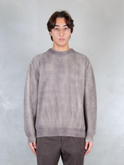 Atomofactory <BR/>Maglia girocollo nuvola FU22 24 Atomo Factory 