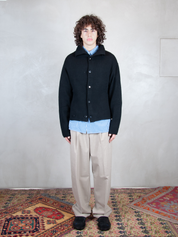 Ader Error Maglia <BR/>Turtleneck Cardigan BN01FWKT0703 BK-NOIR Ader Error 