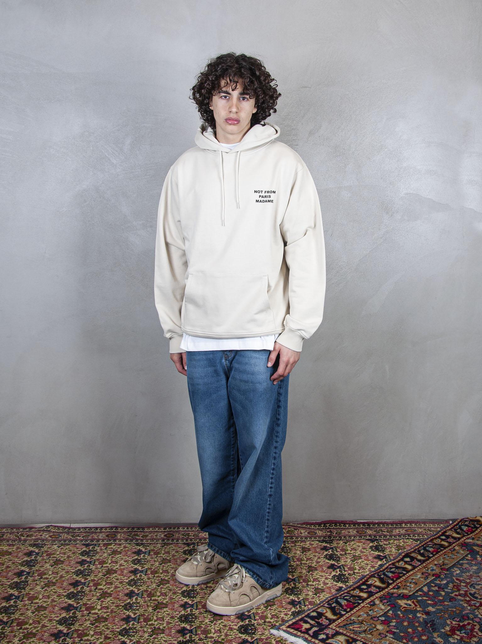 Le Hoodie Slogan HO162-CO127 MT Drôle De Monsieur 