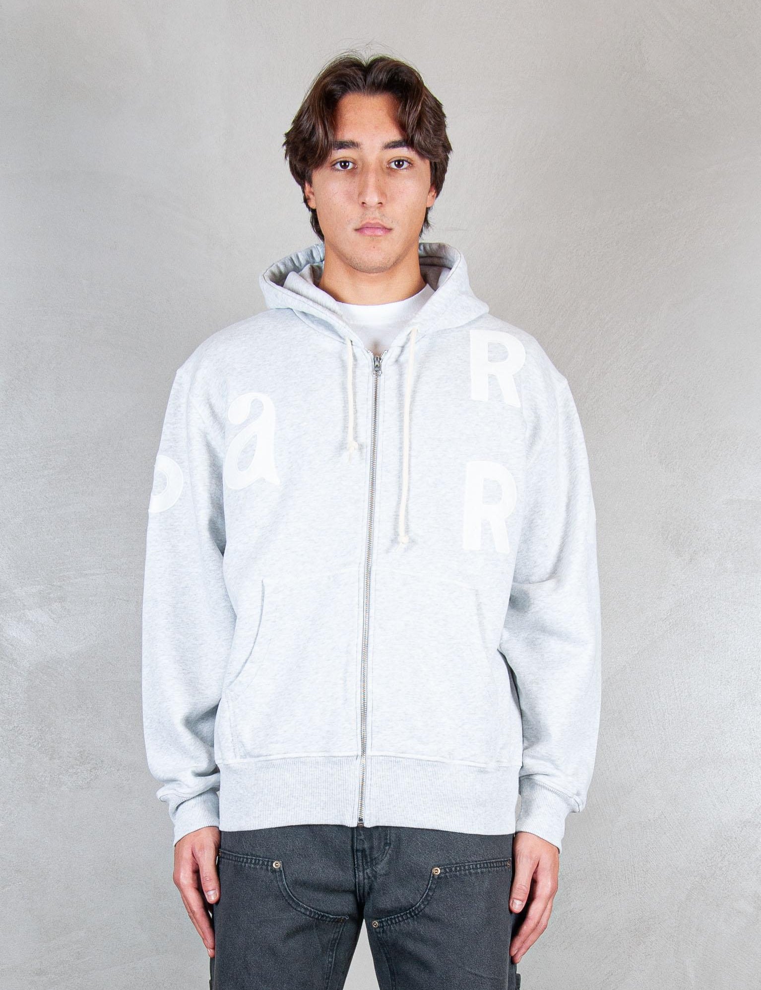 >World Salad zip hooded 54131 HEATHER GREY Parra 
