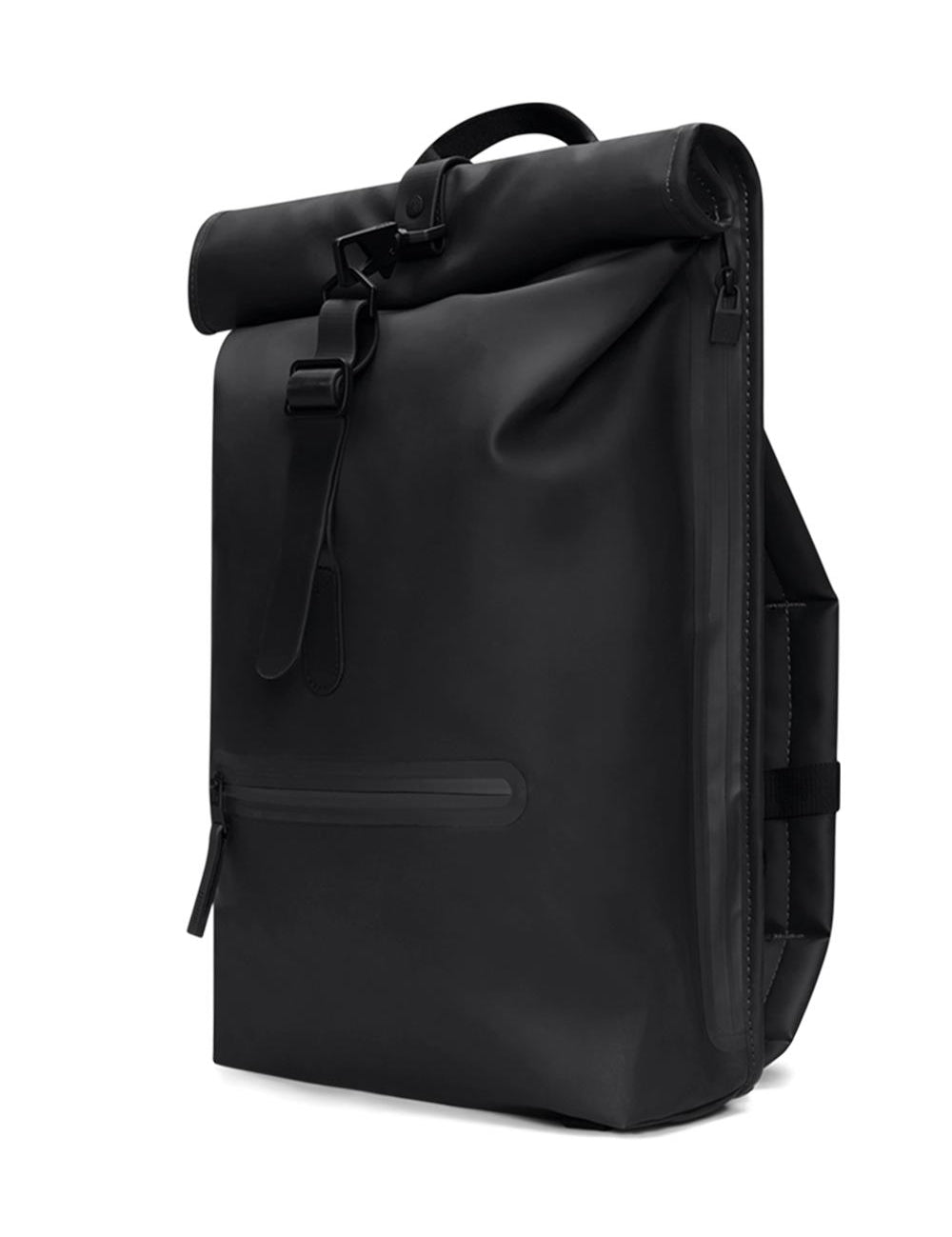 >Rolltop Rucksack ROLLTOP RCKSCK BLACK Rains 