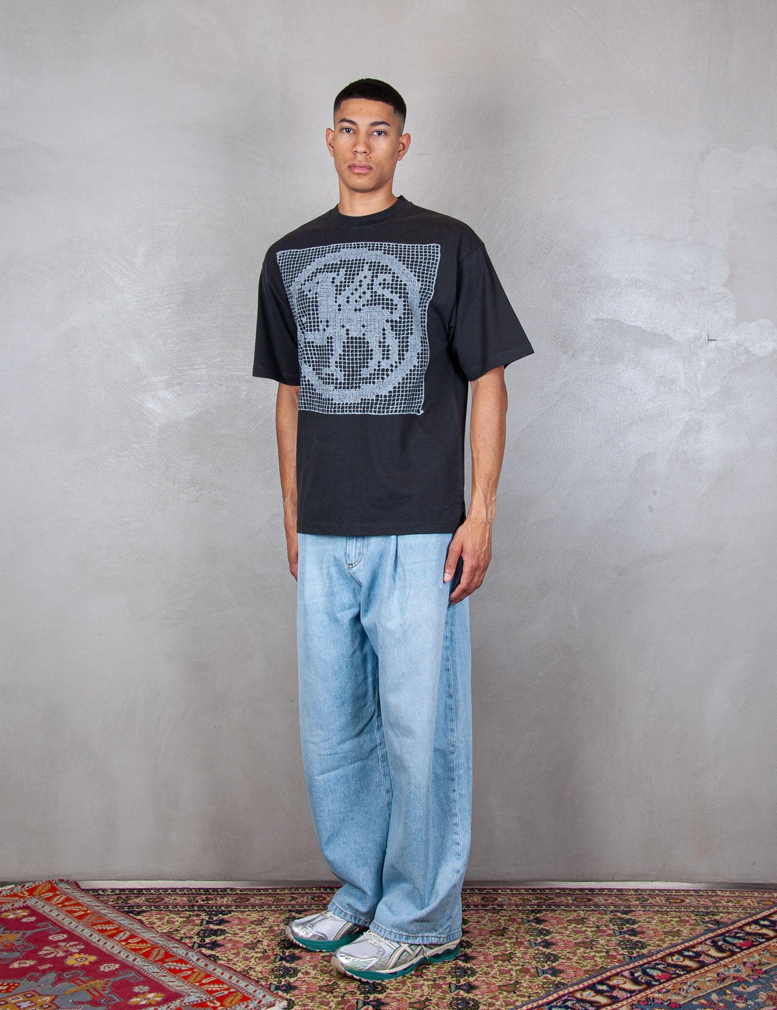 >Filet Flace tee 13TS002 BLACK TTT 