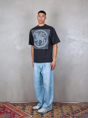 TTT T-Shirt <BR/>Filet Flace tee 13TS002 BLACK TTT 