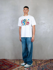 La Chambre Nuit T-Shirt 53106 WHITE Parra 