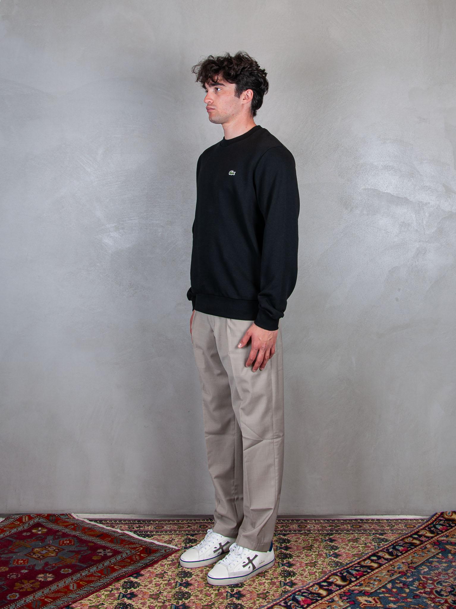 Felpa girocollo SH9801 031 Lacoste 