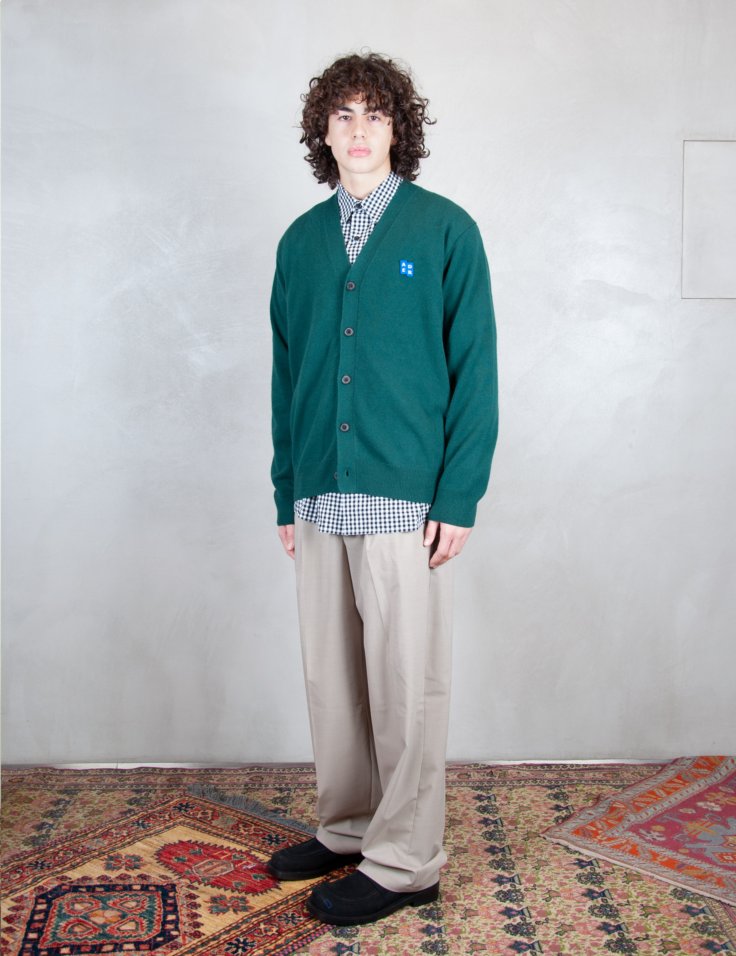 >Regular Cardigan BMSGFYKT0702 GN-GREEN Ader Error 