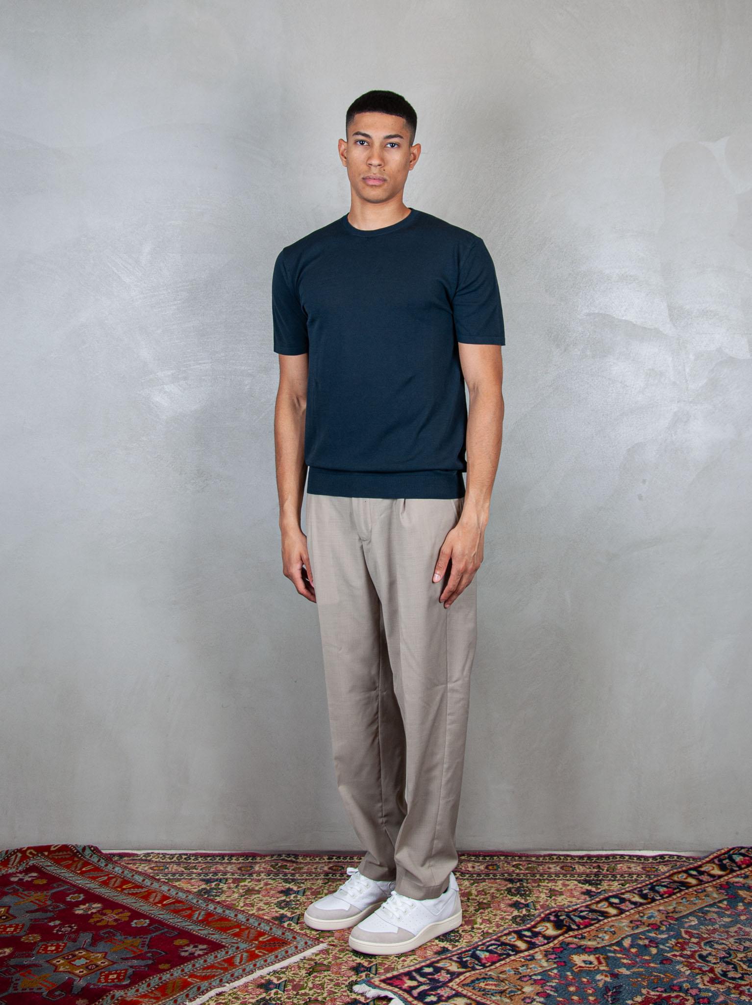 Knit T-Shirt SS 0307 23 Daniele Fiesoli 