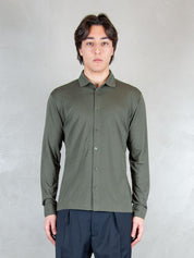 Raphael1966 Polo <BR/>Camicia Cotone Pima DK17109 MILITARE Raphael - Dkt 
