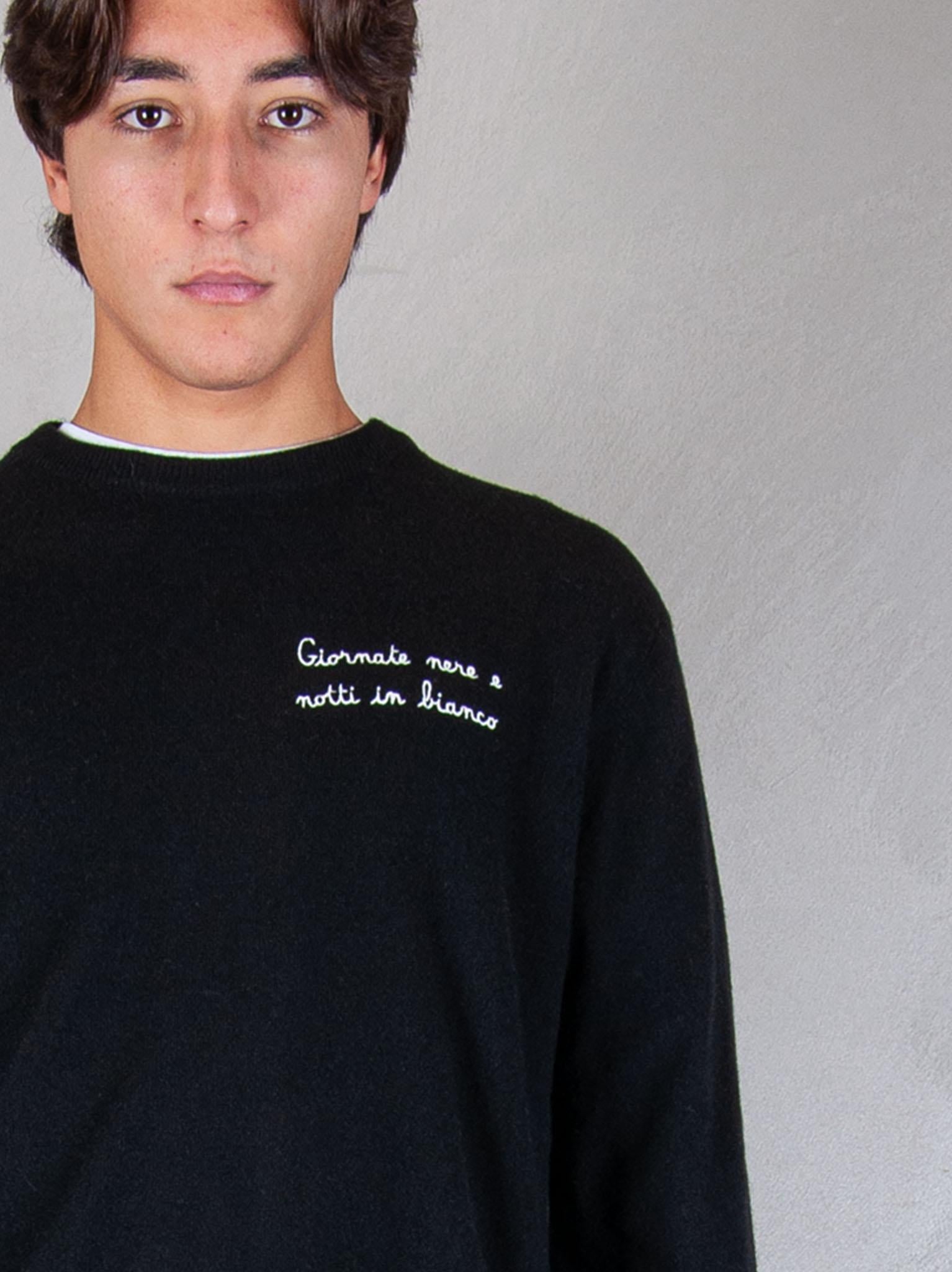 MC2 Saint Barth maglia Heron embroyed wool HER0024 03490I MC2 St Barth 