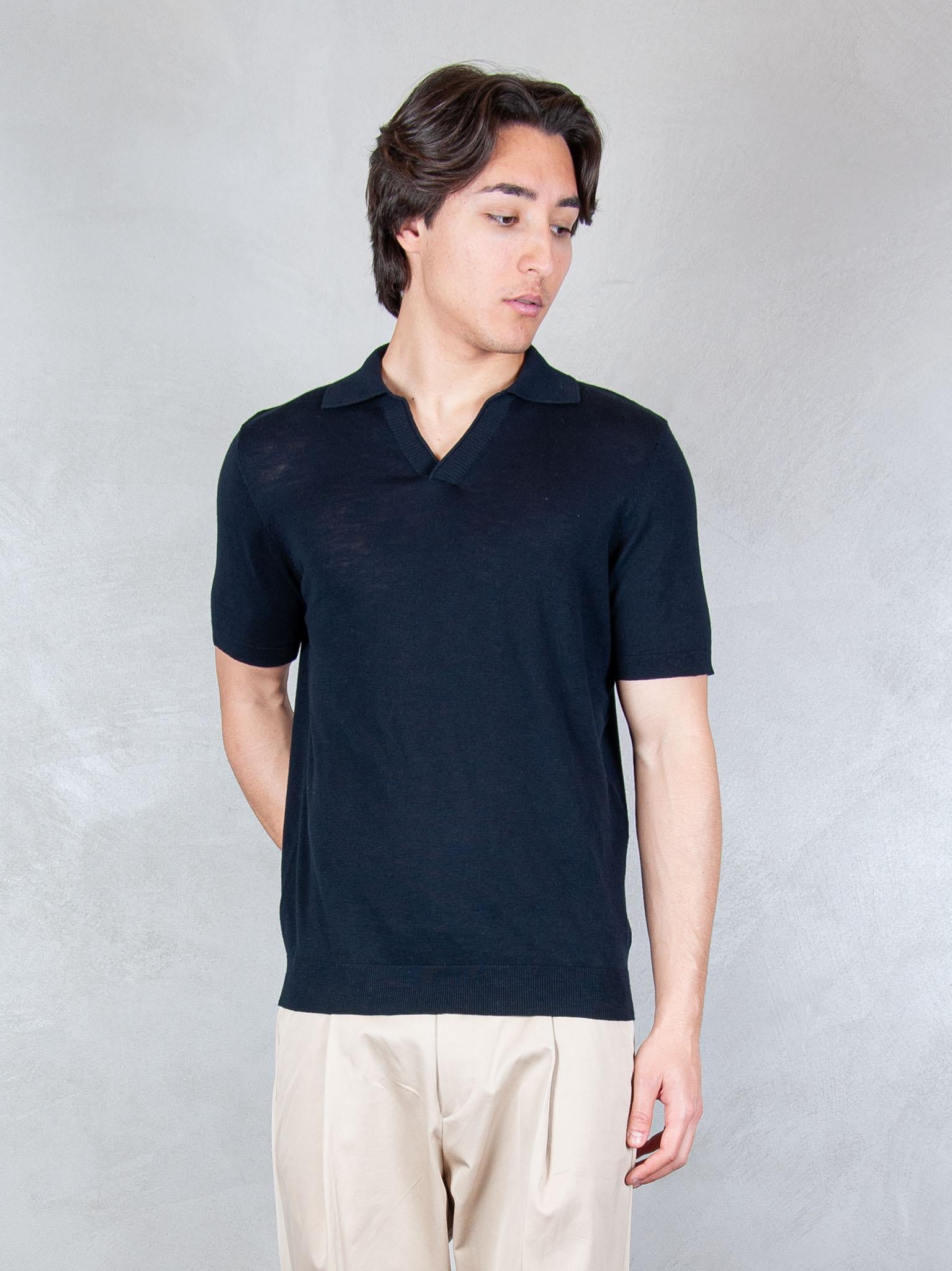 Seinse Maglia Polo Capri Bordino ME3195 BLUE NAVY Seinse 
