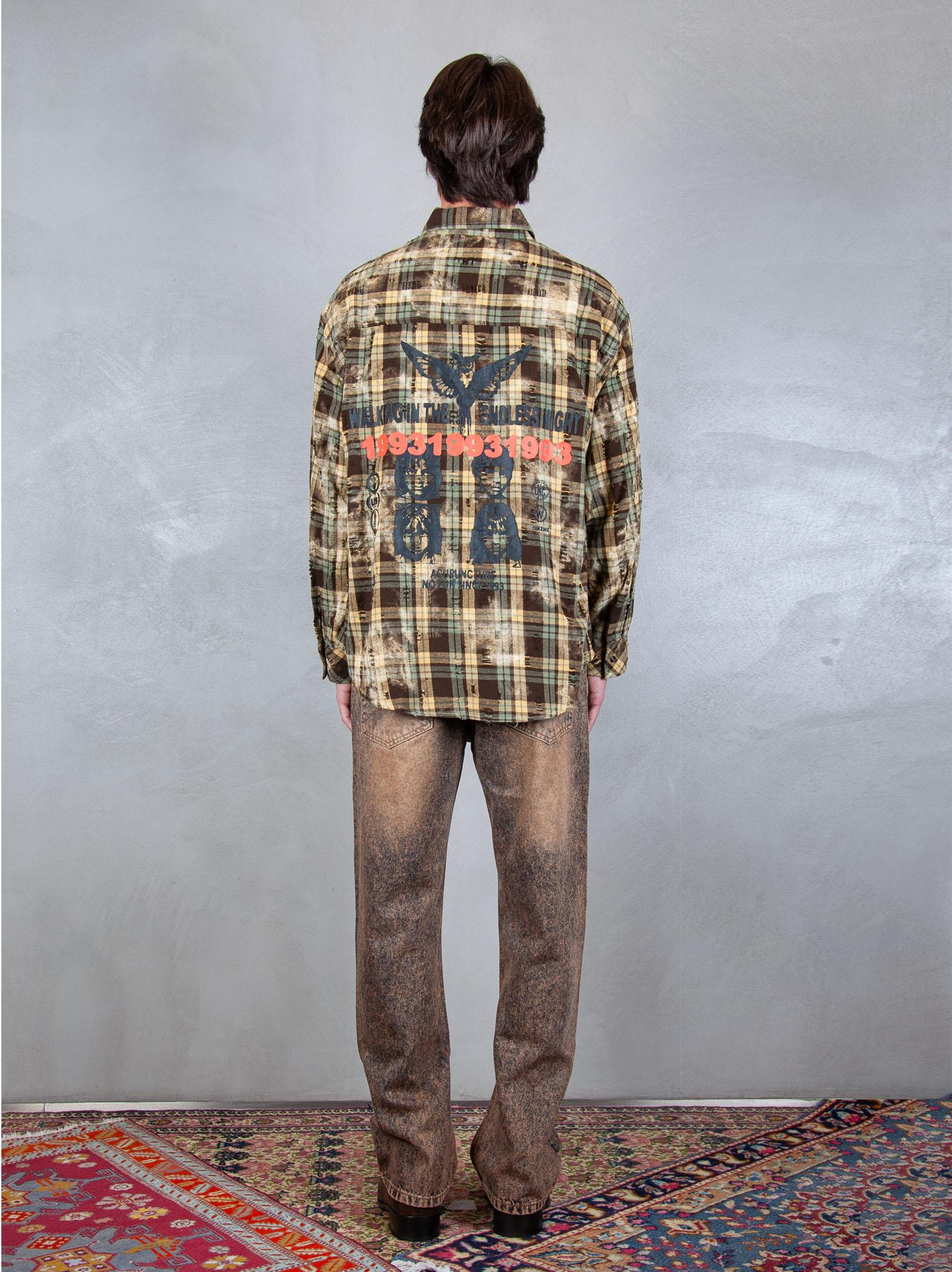 Acupuncture Camicia Punker Shirt PUNKER SHIRT KHAKI Acupuncture 