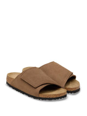 Birkenstock <BR/>Solana Suede SOLANA SUEDE LTHR-DARK TEA Birkenstock 