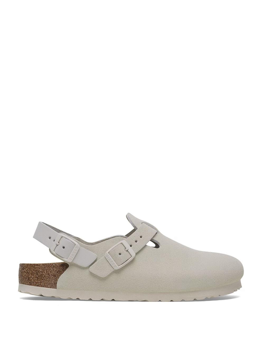 Birkenstock Tokio Suede TOKIO SUEDE-ANTIQUE WHT Birkenstock 