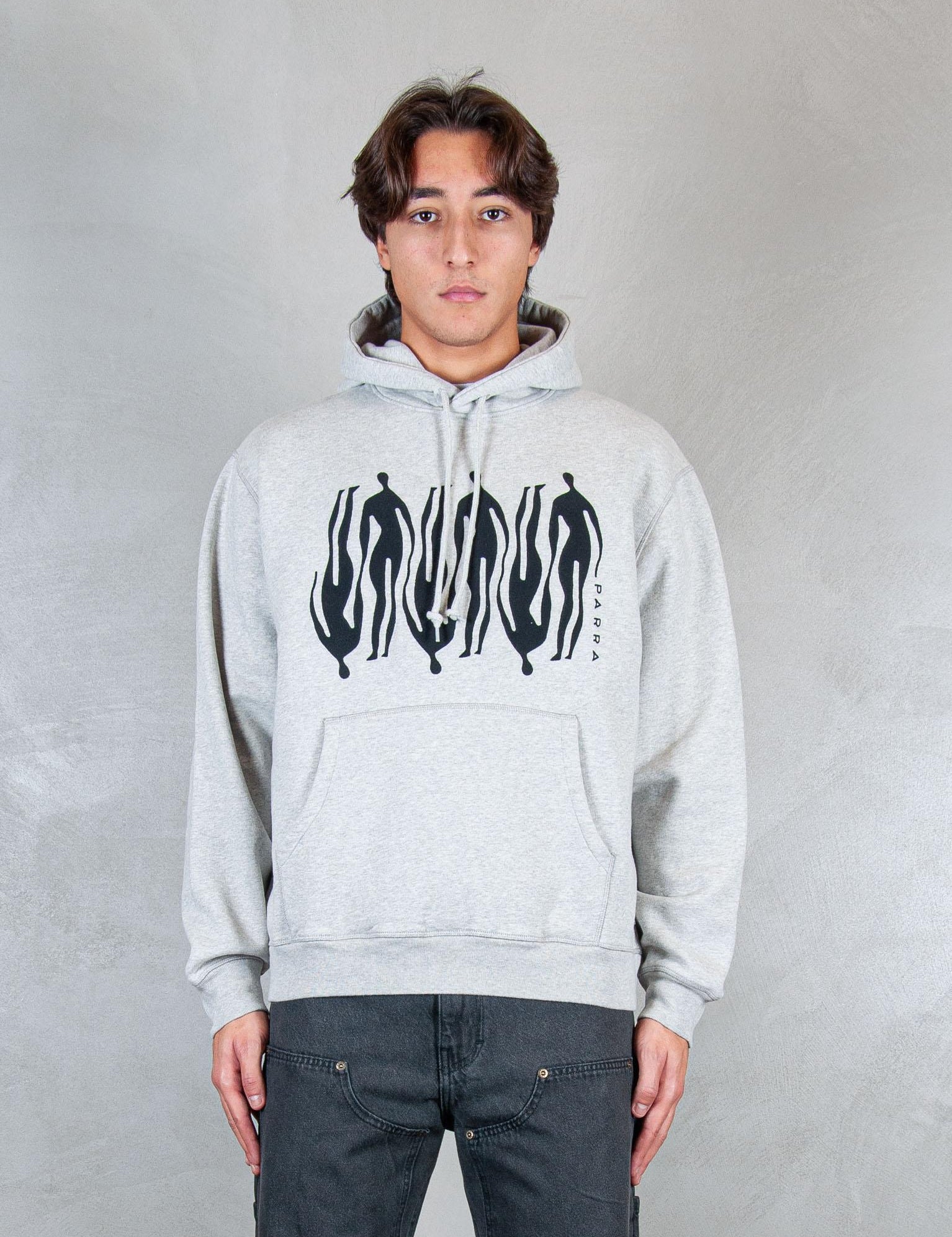 Connected Guy hooded 54225 HEATHER GREY Parra 