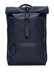 Rains zaino <BR/>Rolltop Rucksack ROLLTOP RCKSCK NAVY Rains 