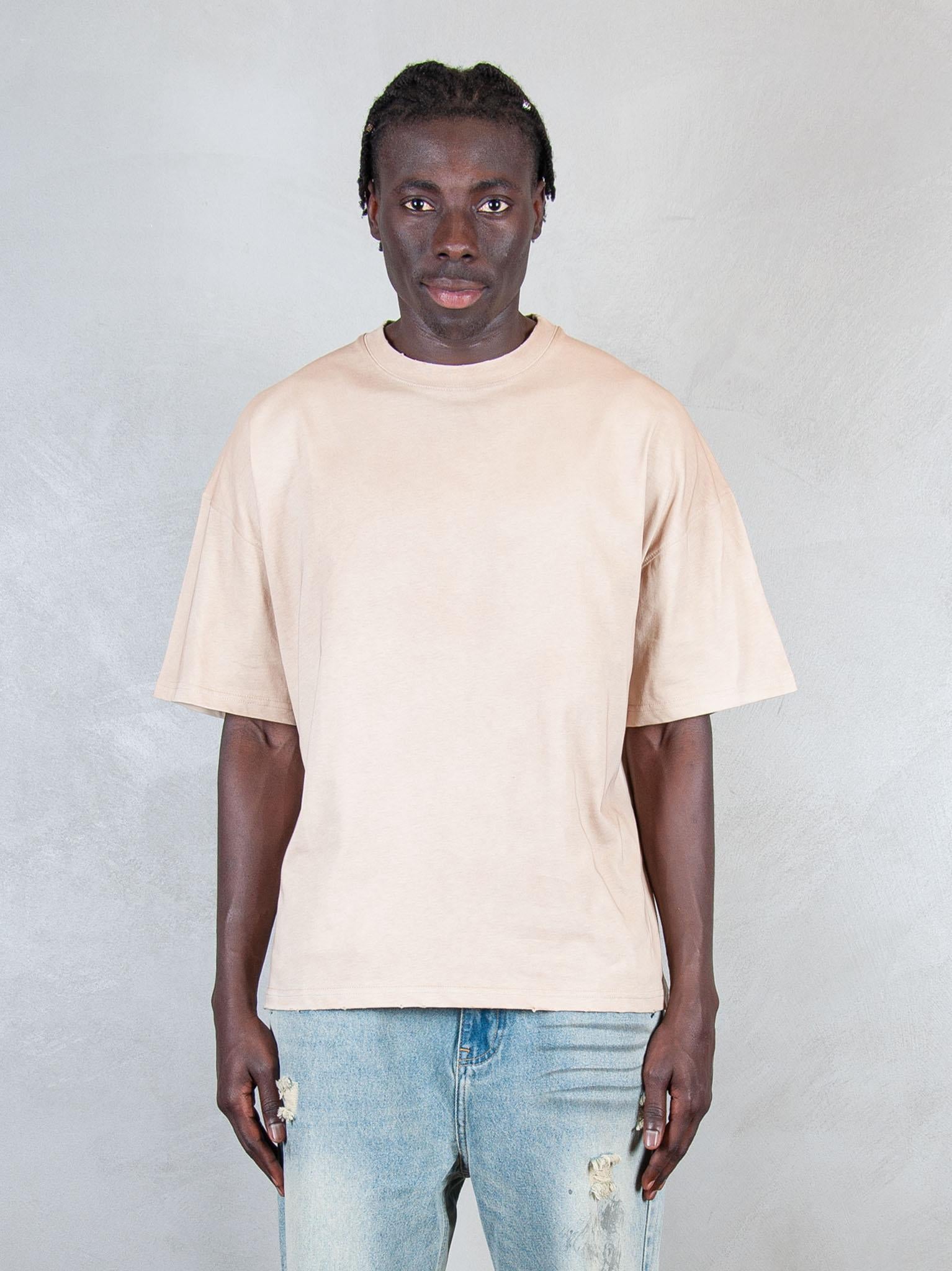 Hi Five Tshirt Vintage Wash Boxy VINTAGE WASH BOXY SAND Hi Five 