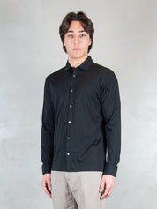 Raphael1966 Polo <BR/>Camicia Cotone Pima DK17109 NERO Raphael - Dkt 
