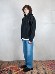Ader Error Felpa <BR/>Semi Oversized Hoodie BMSGFYHD0101 BK-NOIR Ader Error 