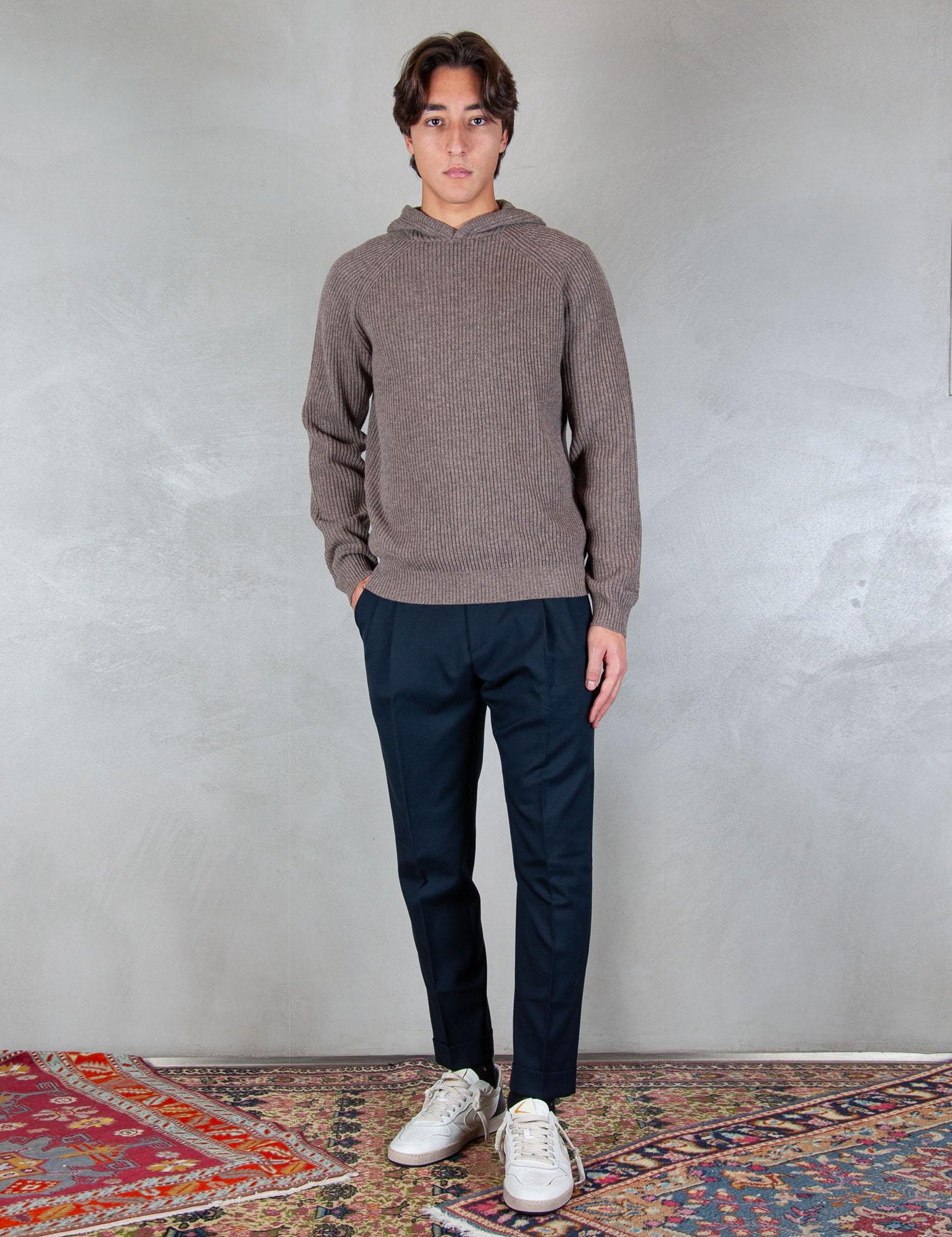 >Malcom hooded wool MLC0001 00028I MC2 St Barth 