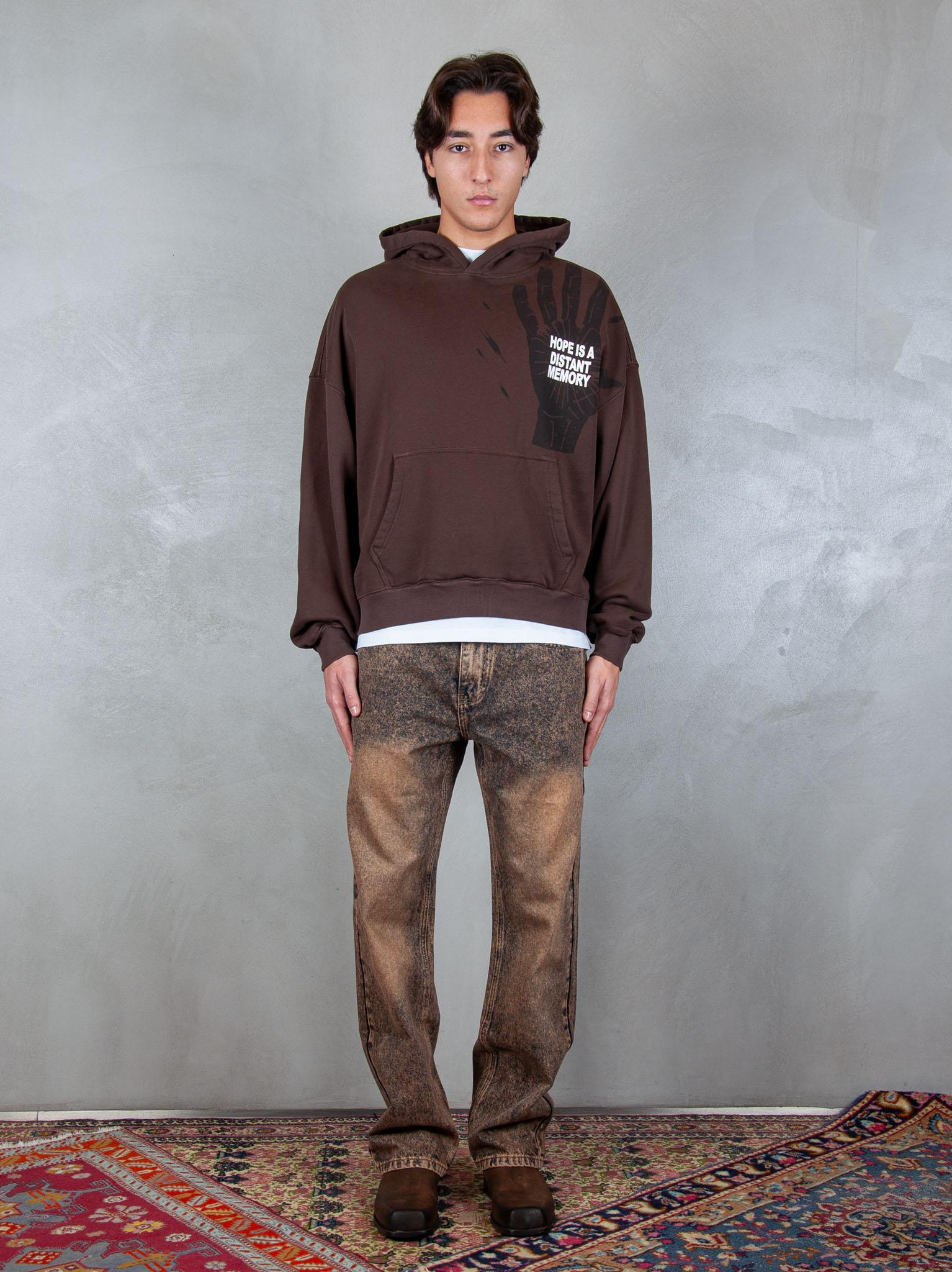 Acupuncuture Felpa Hope Hoodie HOPE HOODIE COFFEE QUARTZ Acupuncture 