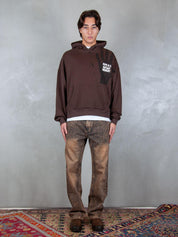 Acupuncuture Felpa <BR/>Hope Hoodie HOPE HOODIE COFFEE QUARTZ Acupuncture 