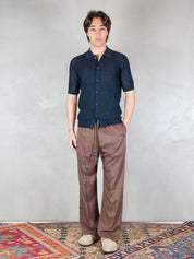 I'M Brian <BR/>Pantalone Coulisse PA3696 MORO I'm Brian 