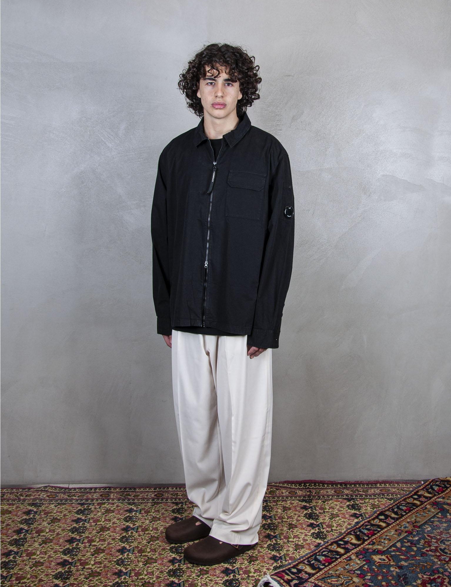 Overshirt Organic Gabardine OS124A-10143G 999 C.P. company 