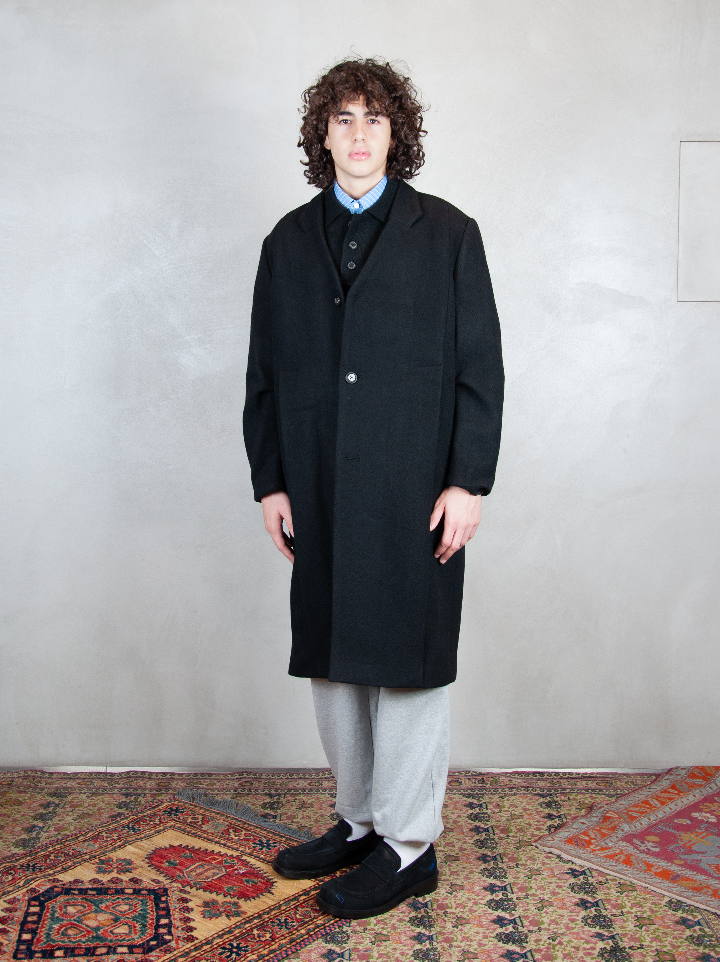 Ader Error Cappotto  BN01FWCT0101 BK-NOIR Ader Error 