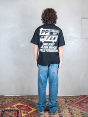 Public Possession t-shirt <BR/>P.P. Logistik Tee P.P. LOGISTIK BLACK Public Possession 