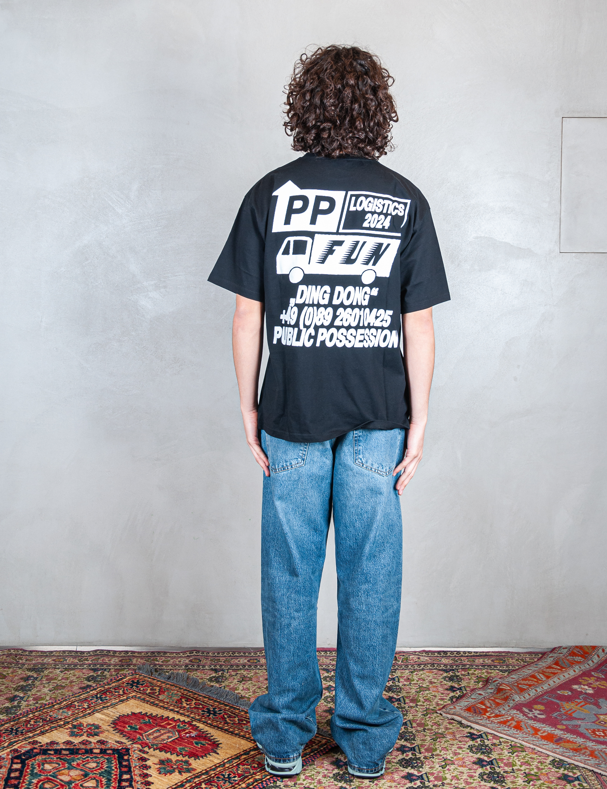 >P.P. Logistik Tee P.P. LOGISTIK BLACK Public Possession 