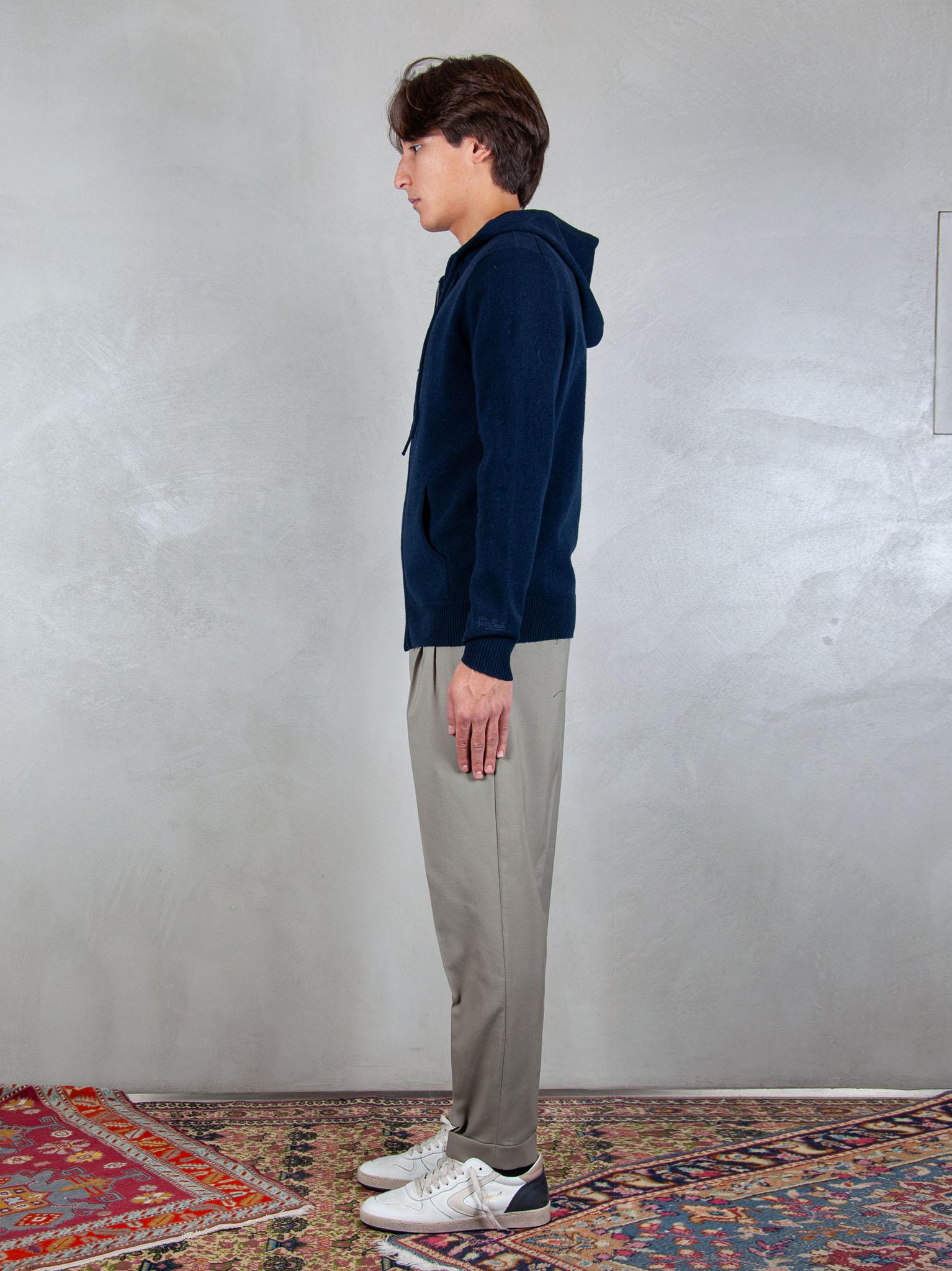 MC2 Saint Barth maglia Notting lambswool zip wool NOT0002 00063I MC2 St Barth 