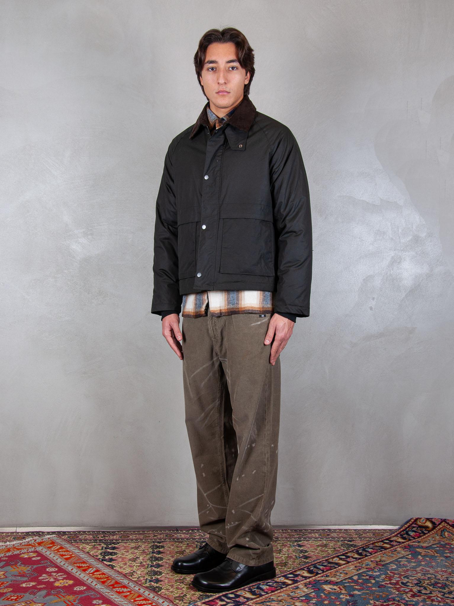 Seinse Giubbotto cerato crop GBI1076 VERDE Seinse 