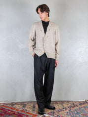 Maglia cardigan rotture MA3417 BEIGE I'm Brain 